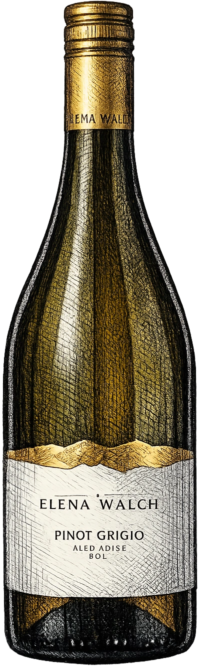 Elena Walch Pinot Grigio Alto Adige 2024 bottle