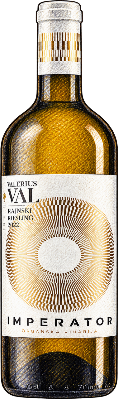 Imperator Valerius VAL Rajnski Rizling 2022 bottle