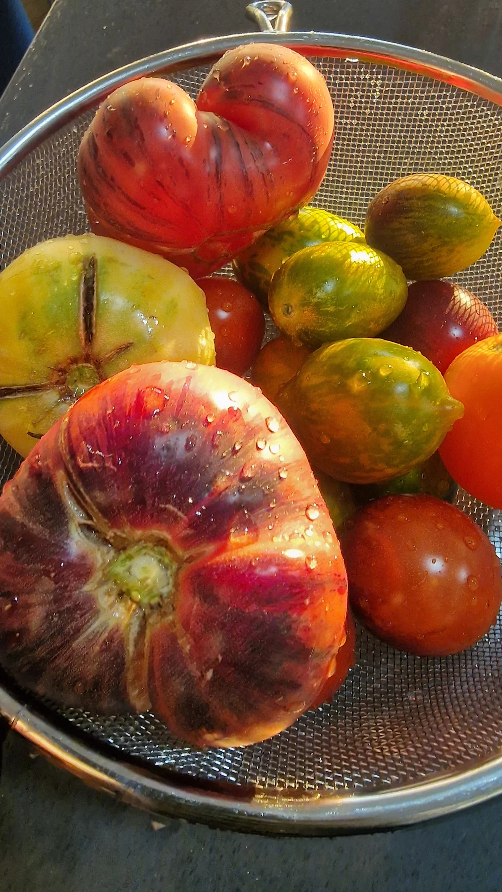 Heirloom tomatoes from Kalenić market
