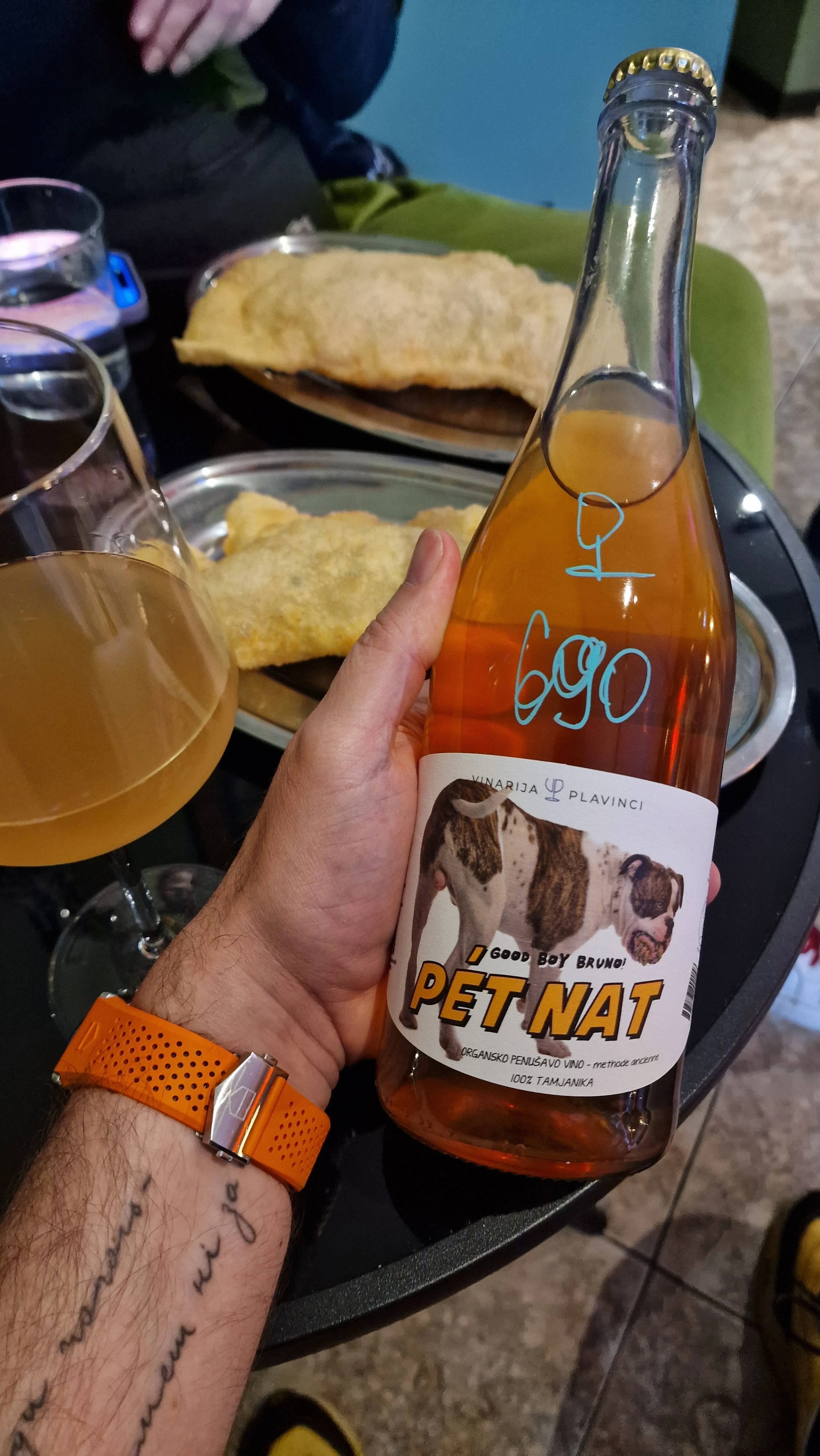 Plavinci ¡Good Boy Bruno! Pét Nat 2023 front label