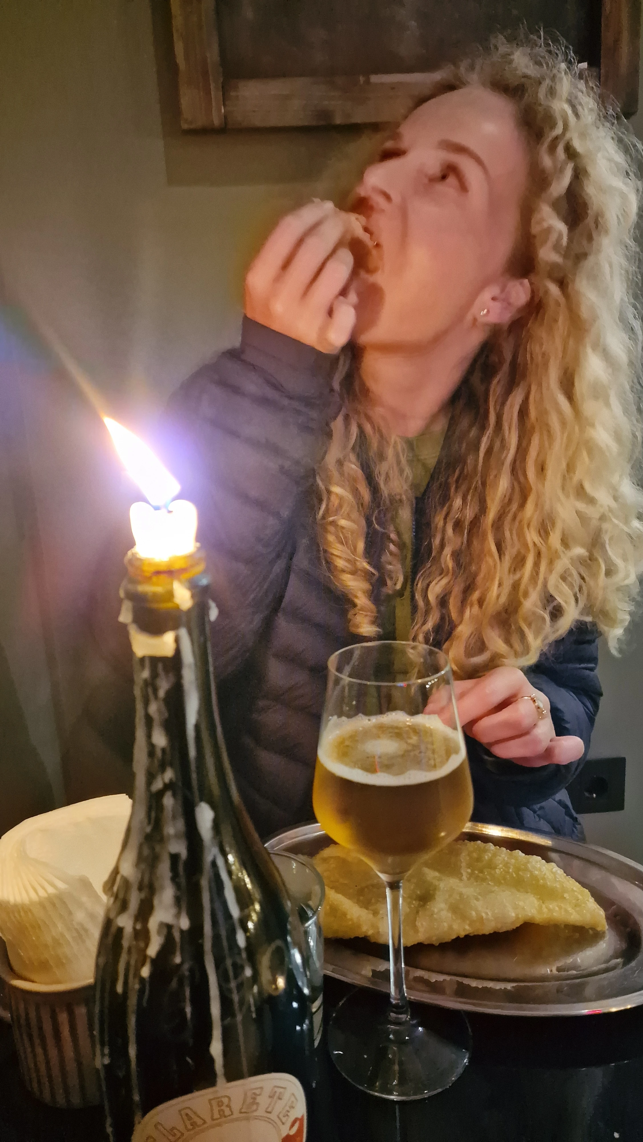 Cheese chebureks and pét-nat at Sedam Zemun
