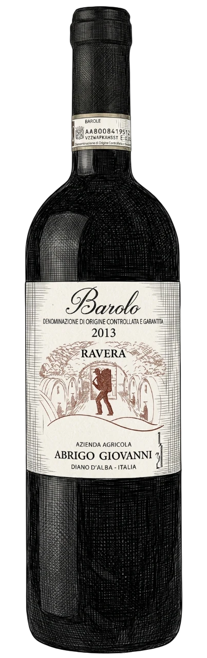 Abrigo Giovanni Barolo Ravera 2018 bottle