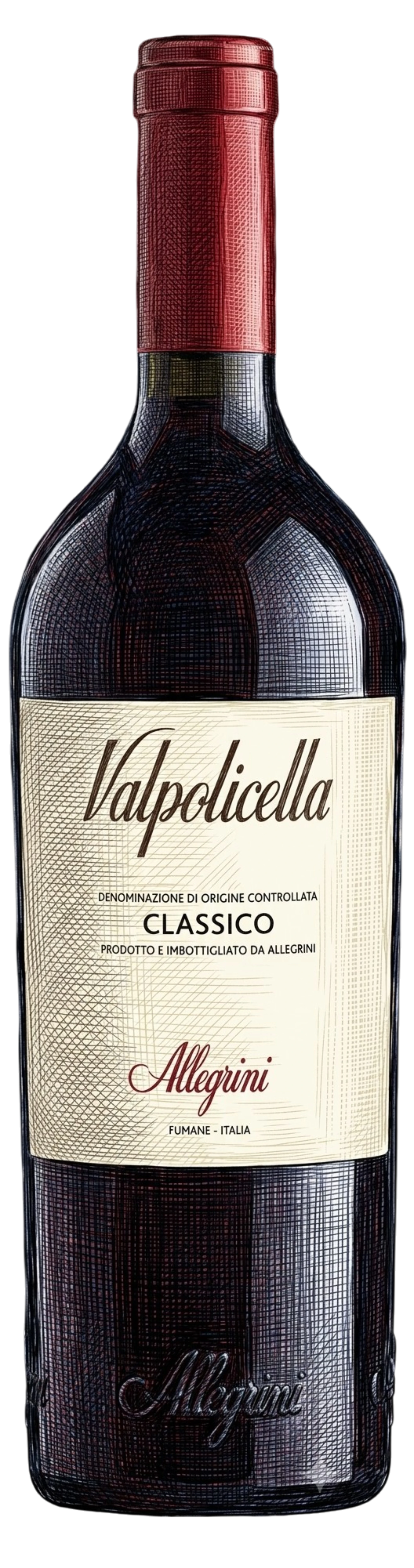 Allegrini Valpolicella Classico 2022 bottle