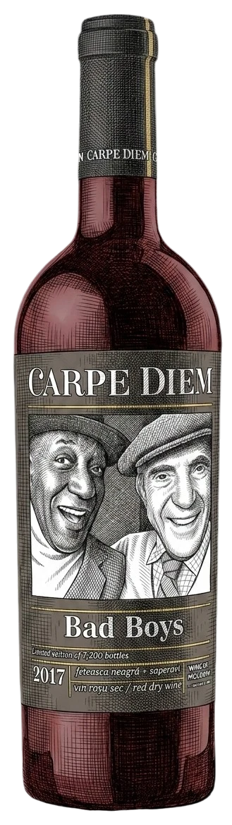Carpe Diem Bad Boys 2017 bottle