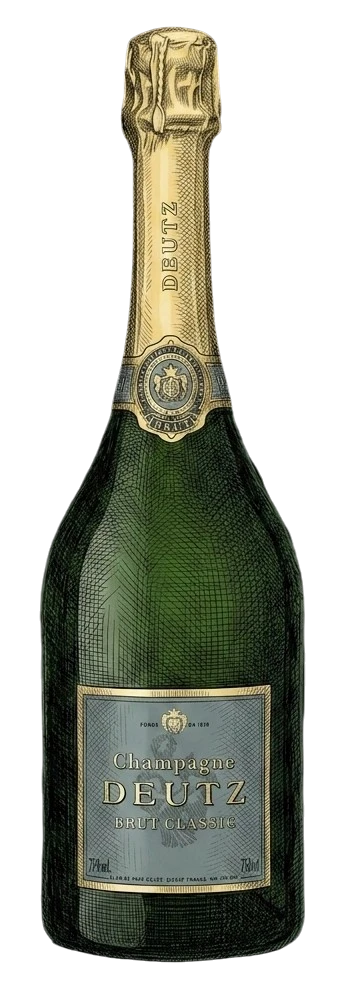 Champagne Deutz Brut Classic NV bottle