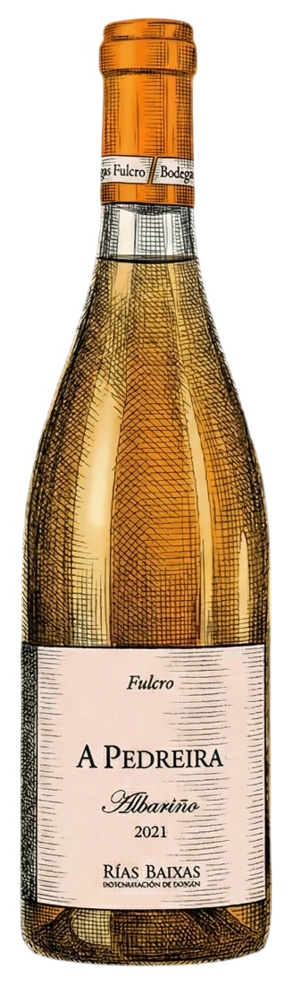 Fulcro Finca A Pedreira Albari&ntilde;o 2021 bottle