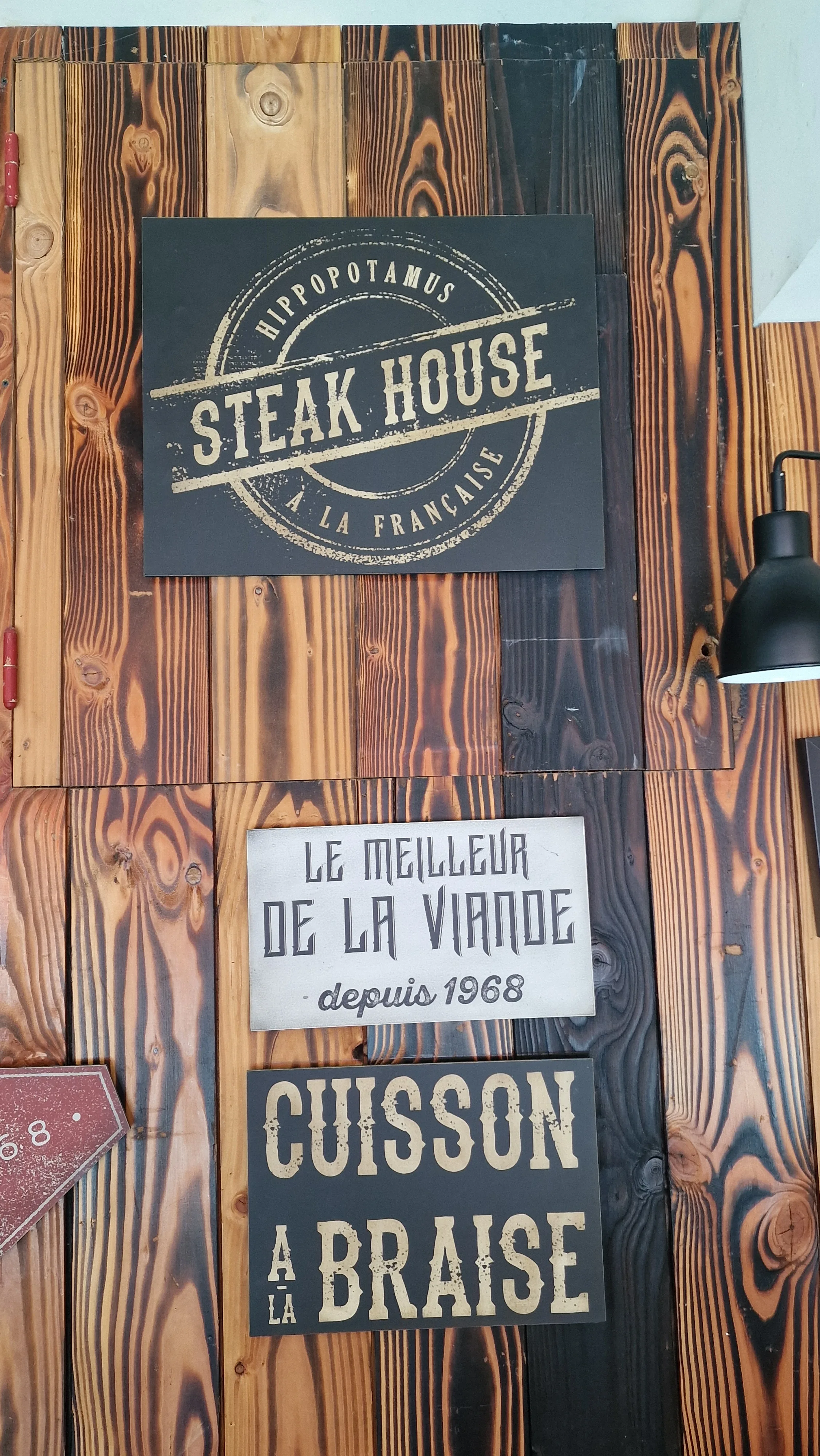 Steakhouse sign