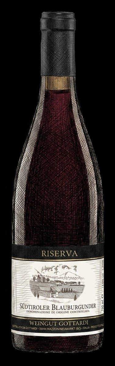 Gottardi Mazzon Blauburgunder Riserva 2003 bottle