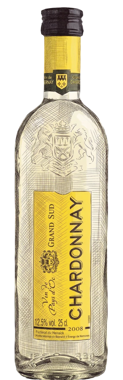 Grand Sud Chardonnay 2022 bottle