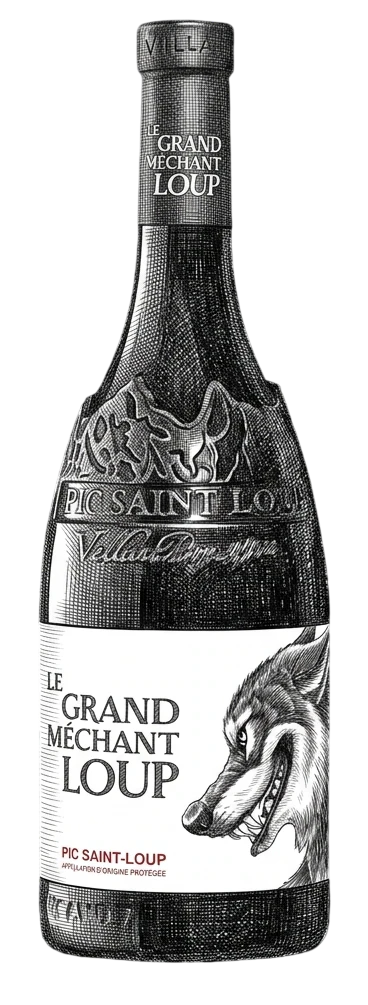 Le Grand M&eacute;chant Loup 2018 bottle
