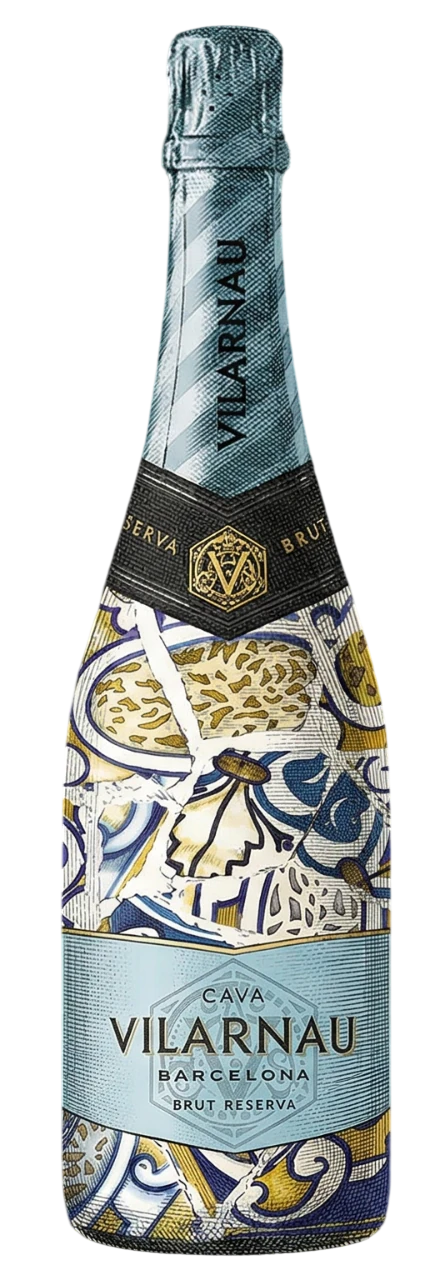 Vilarnau Barcelona Brut Reserva Cava bottle