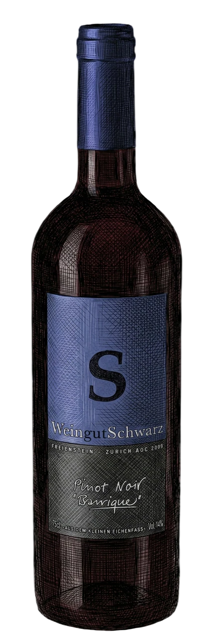 Weingut Schwarz Pinot Noir Barrique 2019 bottle